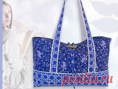 Баскет-переплетения ватные Tote | Sew4Home