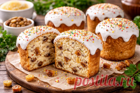 Пасха-2026: готовим кулич, чтобы не поправиться, — вкуснятина на творожном тесте