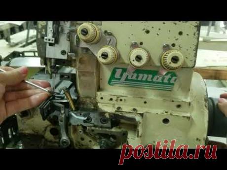 AJUSTE DE LOOPER SUPERIOR E INFERIOR MAQUINA AZ-700 YAMATO