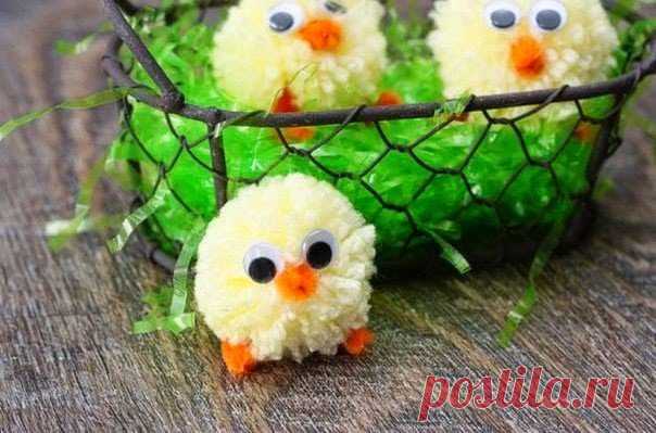 Meu Mundo Craft: Pintinho amarelinho
