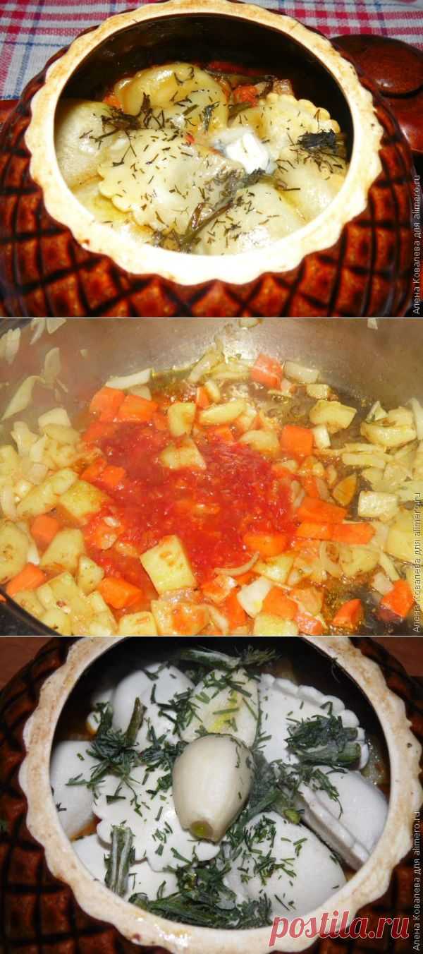 Рагу с пельменями