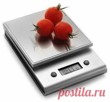 Как взвесить продукты без весов)