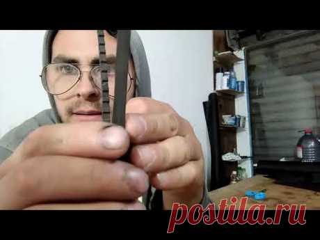 Cómo hacer una correa o banda para máquina de coser
