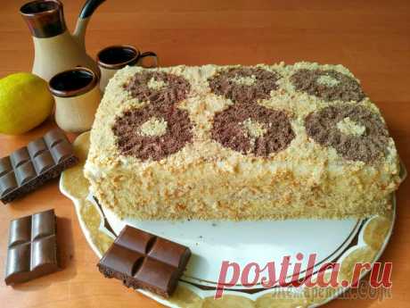 Быстрый тортик к чаю (не нужно выпекать) Сегодня поделюсь рецептом быстрого тортика к чаю, который не нужно выпекать, не нужно замешивать тесто и не нужно включать духовку. Крем для торта, я приготовлю с добавлением сока лимона, тогда он пол...