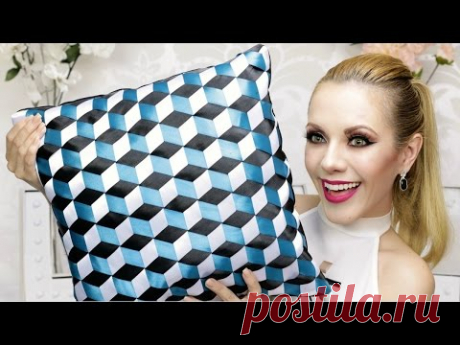 DIY COJIN DECORATIVO CON EFECTO 3D! / 3D EFFECT PILLOW DIY!