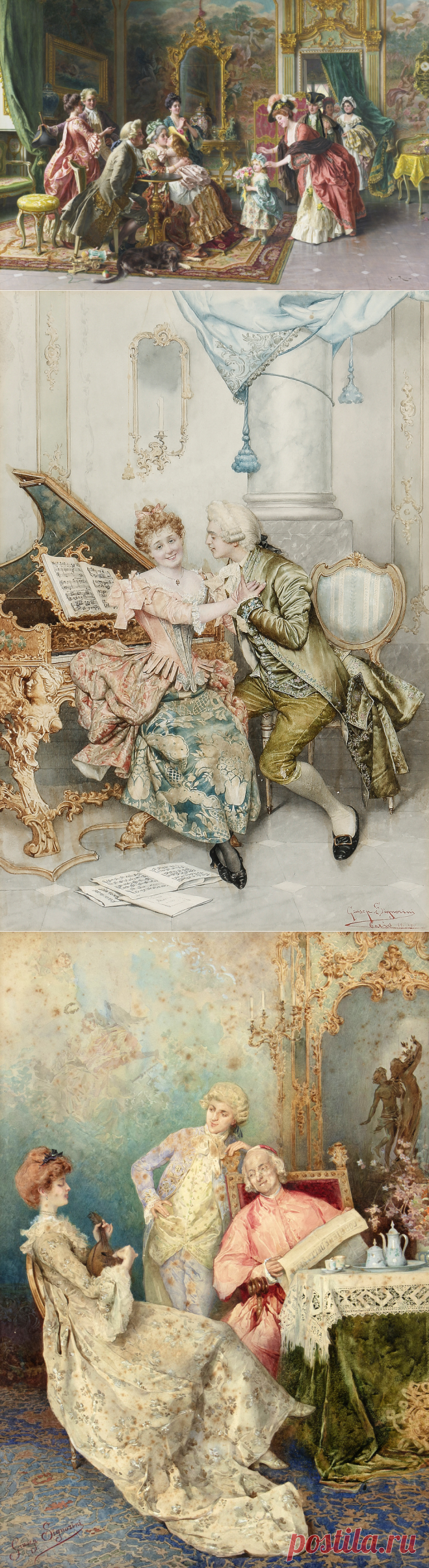 ИТАЛИЯ. ЖАНРОВЫЕ СЦЕНКИ. ЧАСТЬ № 3 – ЖИВОПИСЬ. ИСКУССТВО ХУДОЖНИКОВ ВСЕГО МИРА., пользователь Лора К. | Группы Мой Мир