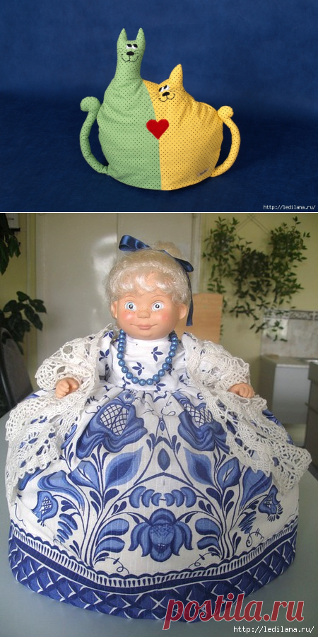 Украшения на чайнички