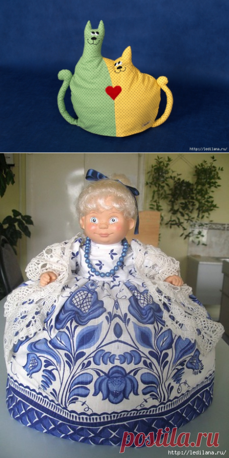 Украшения на чайнички