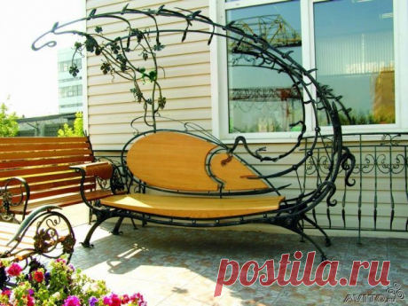 Садовые скамейки