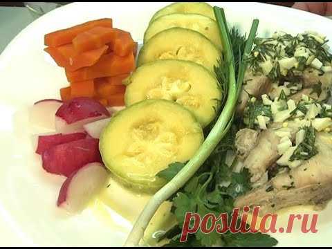 ЩУКА на ПАРУ с ОВОЩАМИ