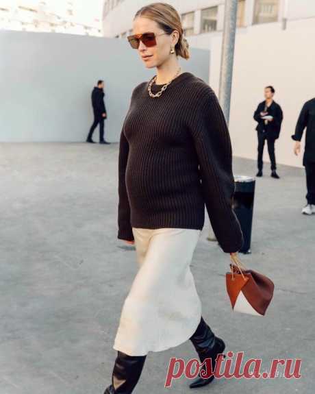 Мода для беременных в блоге Pernille Teisbaek