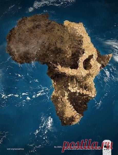 Социальная реклама от WWF о засухе в Африке / Занимательная реклама