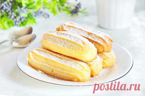 ​Эклеры — Sloosh – кулинарные рецепты