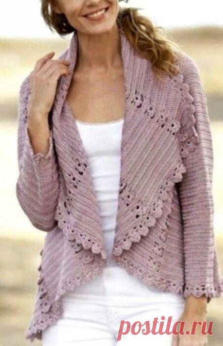 Жакет на основе круга