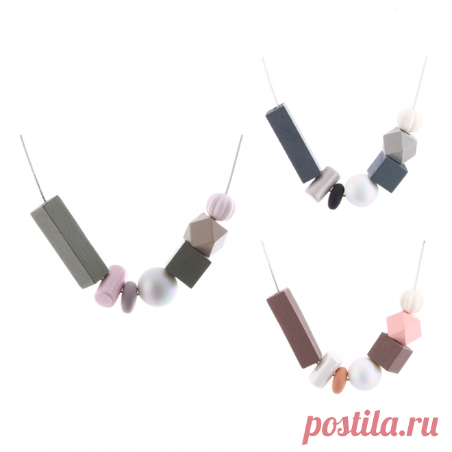 Матч правой Для женщин Цепочки и ожерелья заявление Цепочки и ожерелья s & Подвески геометрические деревянные бусины Цепочки и ожерелья для Для женщин Jewelry MX016 купить на AliExpress