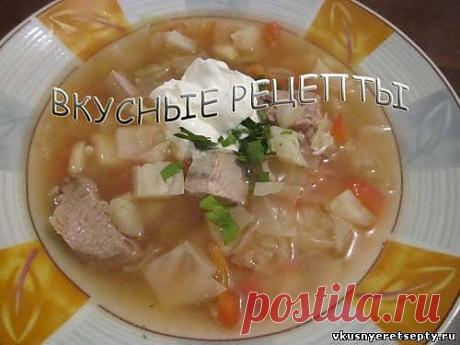 Щи крестьянские рецепт - Горячие - Первые блюда - Рецепты - Вкусные рецепты