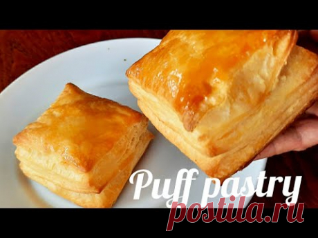 Puff Pastry! Проверка рецепта, cлоеное тесто 54 &162слоя !Получается идеальная выпечка!