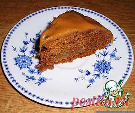 Бисквит &quot;Карамельный&quot; - без яиц (!!!) - кулинарный рецепт