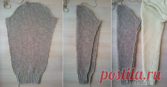 Перекос вязаного полотна узор рис. текст