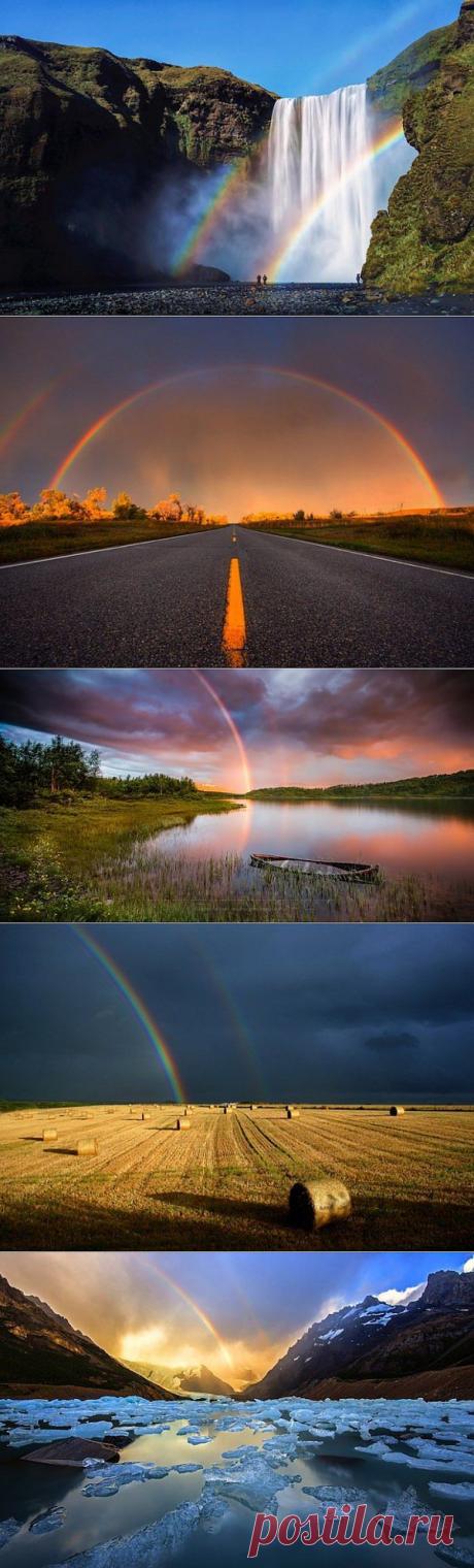 Фотографии двойной радуги со всего света (20 фото)