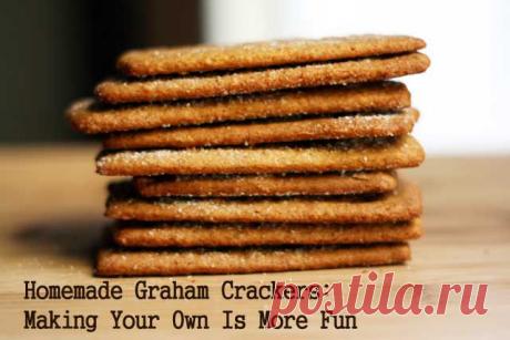 домашние Graham крекеры рецепт