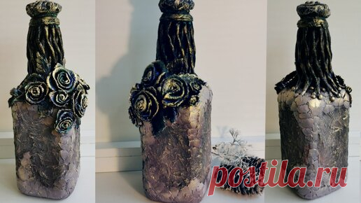 Решила новую краску опробовать, не ожидала, что такая красота получится | Глазами художника | Дзен