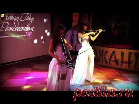 Электроскрипка и электроволончель Violin Group DOLLS - неоновое шоу - YouTube