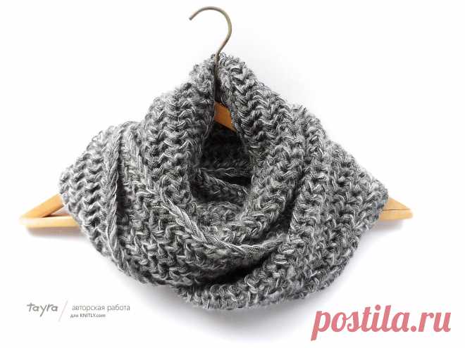 Шарф-снуд Fantasy / KNITLY.com - блог о рукоделии