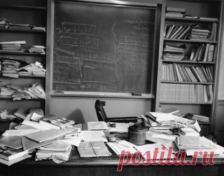 Офис Альберта Эйнштейна в Принстоне, Нью-Джерси, который он покинул в тот день и больше не вернулся / История цивилизаций!
