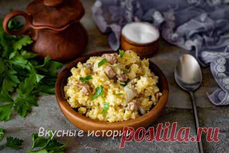Пшенная каша со свининой | Вкусные истории для всей семьи | Дзен