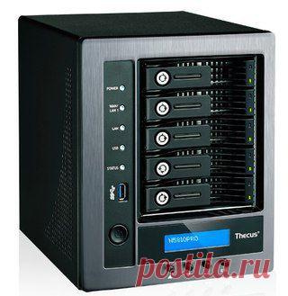 На сайте Thecus появилось сообщение о выпуске хранилища с сетевым подключением N5810PRO / Интересное в IT