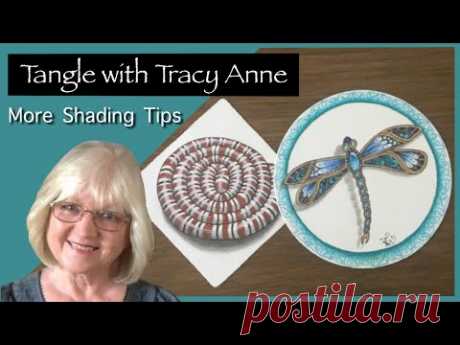 Tangle with Tracy Anne - More shading tips