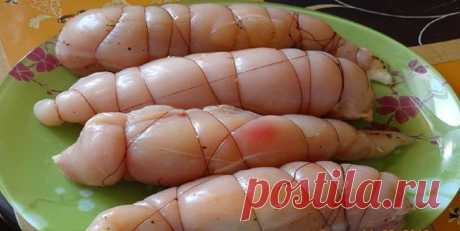 Рулетики из куриного филе
