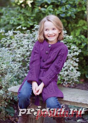 Детское пальто и курточка спицами или крючком