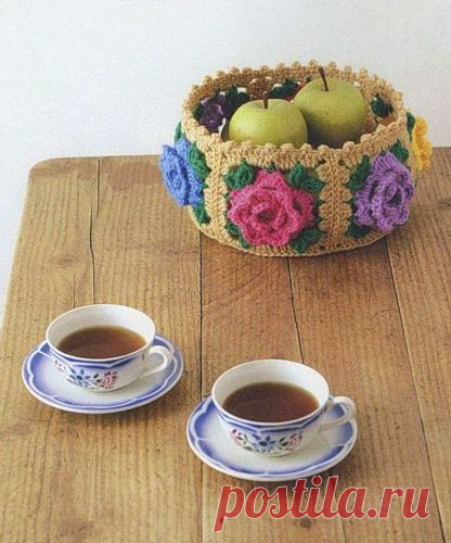Предметы интерьера вязанные крючком