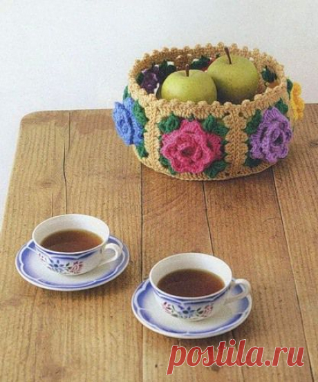 Предметы интерьера вязанные крючком