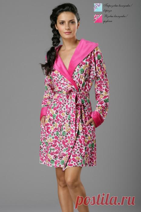 ДОМАШНИЙ ХАЛАТ. ВЫКРОЙКА ДОМАШНЕГО ХАЛАТА. ПОШАГОВОЕ ПОСТРОЕНИЕ.