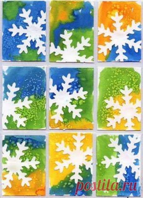 ИДЕИ ДЛЯ ЗИМНИХ АРТ-ПРОЕКТОВ ДЛЯ ДЕТЕЙ - Море идей - рукоделие, декор дома, поделки и hand made.