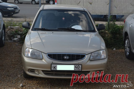 ЯЯЯ  КАЛУГА  МЕХАНИКА   208  просит ПРОБЕГ  100000  110000     ОТЛИЧНОЕ     Hyundai Accent, 2005 купить в Калужской области на AVITO.ru