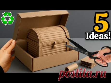 Transforming Cardboard & Jute Rope ♻️😱 5 GENIUS Recycling Ideas That Will Amaze You!#2025
