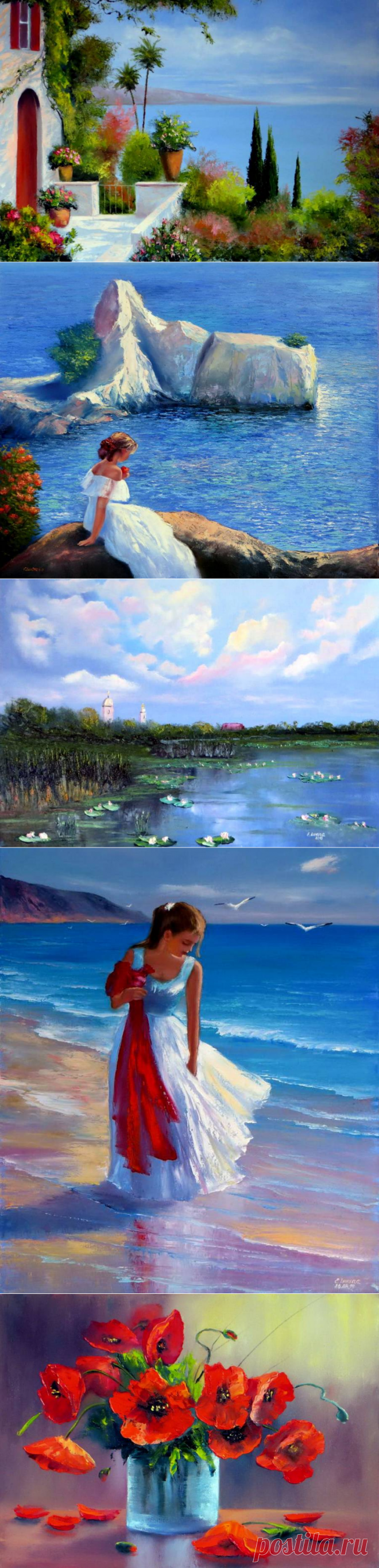 Экспрессионизм и гармония цвета Елены Лукиной