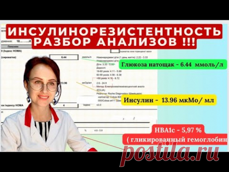 ВСЁ ПРО ИНСУЛИНОРЕЗИСТЕНТНОСТЬ ( РАСШИФРОВКА АНАЛИЗОВ -инсулина, индекс НОМА,ПГТТ,НВА1с) + ЛЕЧЕНИЕ 00:00 Всем здравствуйте! Это видео по инсулинорезистентности ( ИР)По диетам смотрите тут https://www.youtube.com/watch?v=BRLt8oiX_KE&t=16s и тут https://www....
