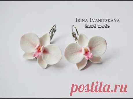 Мастер-класс: Орхидея из полимерной глины.Tutorial Orchid Polymer Clay - YouTube