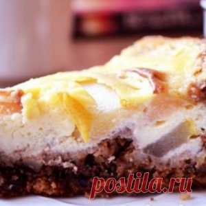 Кулинарный шедевр — Овсяный пирог с грушами и сметанным суфле - МирТесен