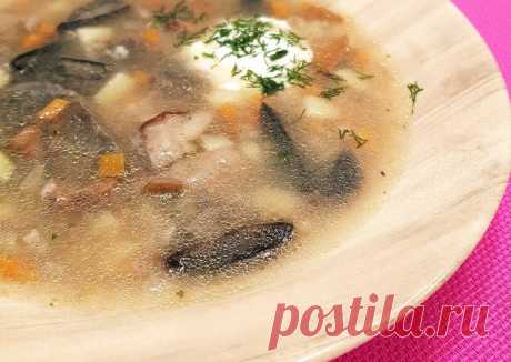 Суп из свежих грибов #пп - пошаговый рецепт с фото. Автор рецепта Tatiana Zhu . - Cookpad