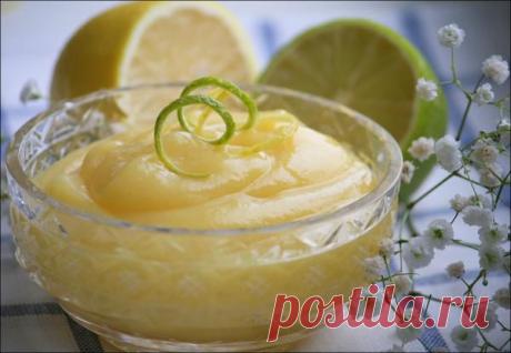 Лимонно-лаймовый курд к блинчикам