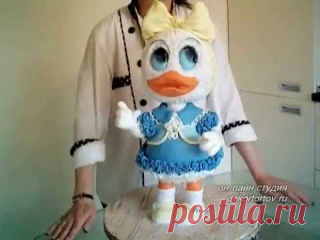 Торт "Поночка". Фрагмент урока из курса "Анимационные торты"