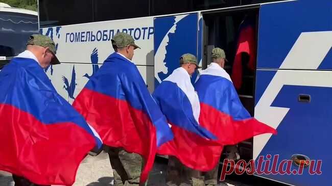 Освобожденный российский боец поблагодарил всех, кто участвовал в обмене