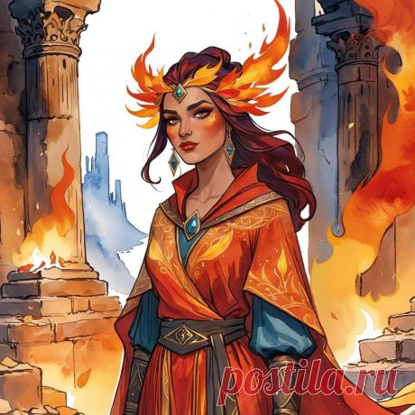 Красная Ведьма Пустошей: Властительница Разрухи. Генерация из нейронной сети Stable Diffusion - Stable Diffusion 1.5 / SDXL примеры промтов - Форум ИИ о нейросетях - Yes Ai