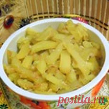 Картофель а-ля фри без масла Кулинарный рецепт
